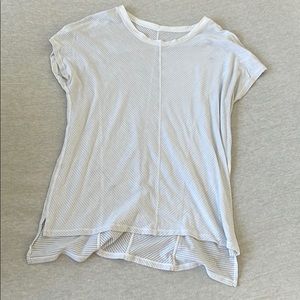 Small white Lululemon shirt
